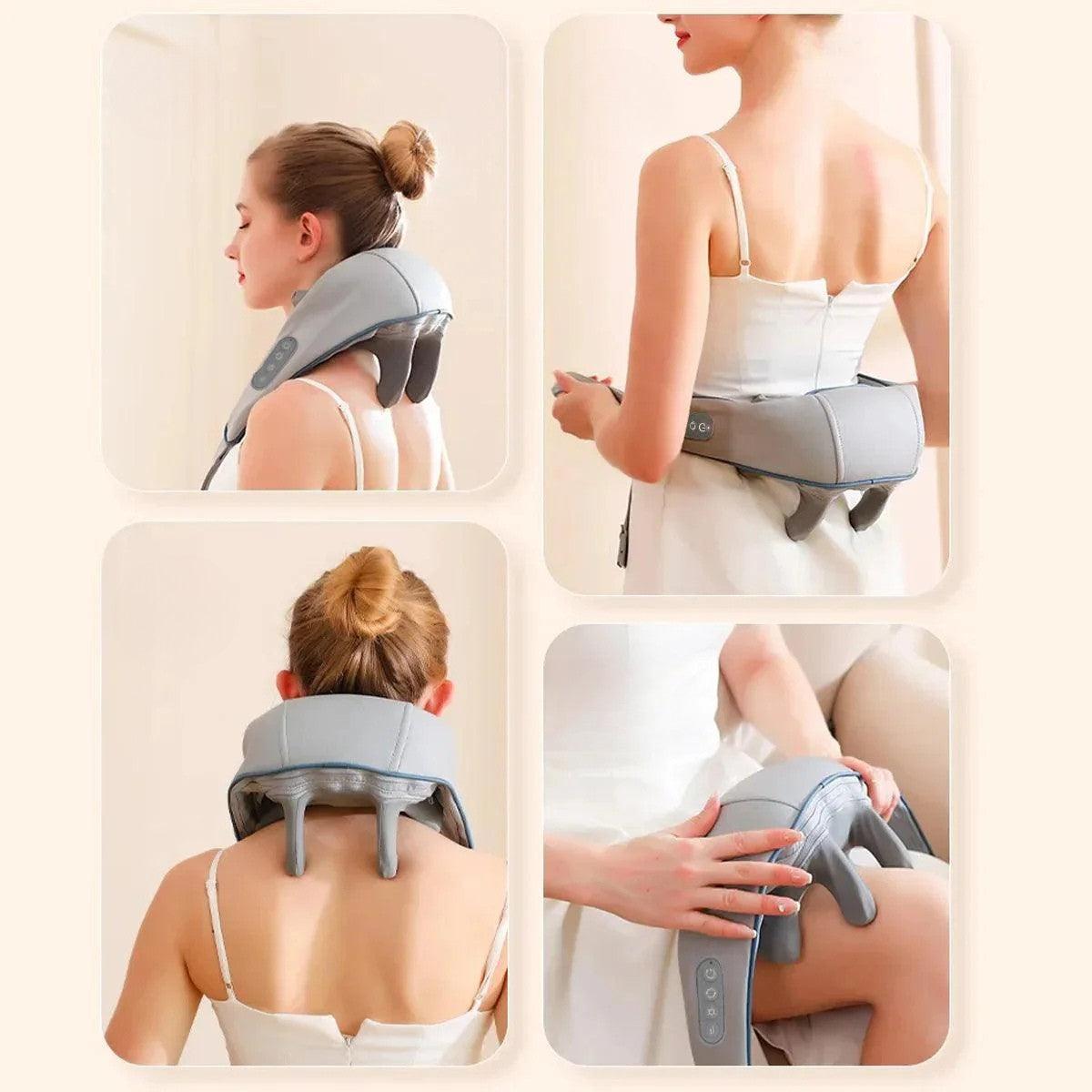 🌿 Massageador Shiatsu Ultra