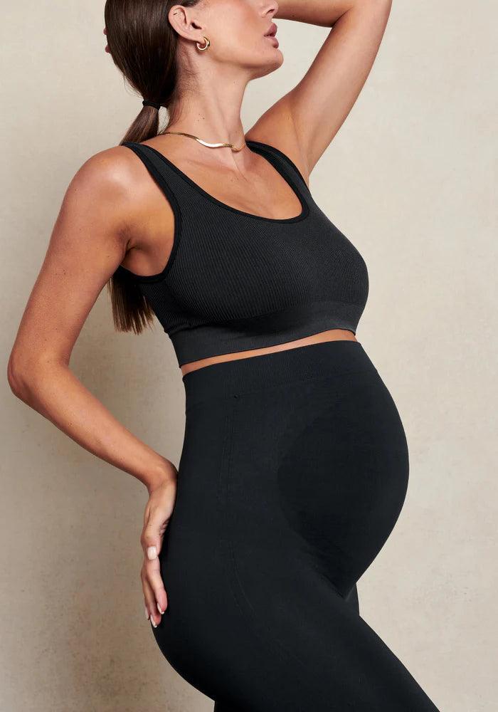 Calça Legging de Apoio para Gestante – Conforto e Sustentação Diária