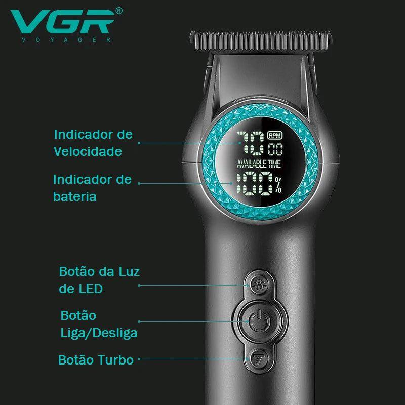 Aparador de Cabelo Profissional - VGR 990