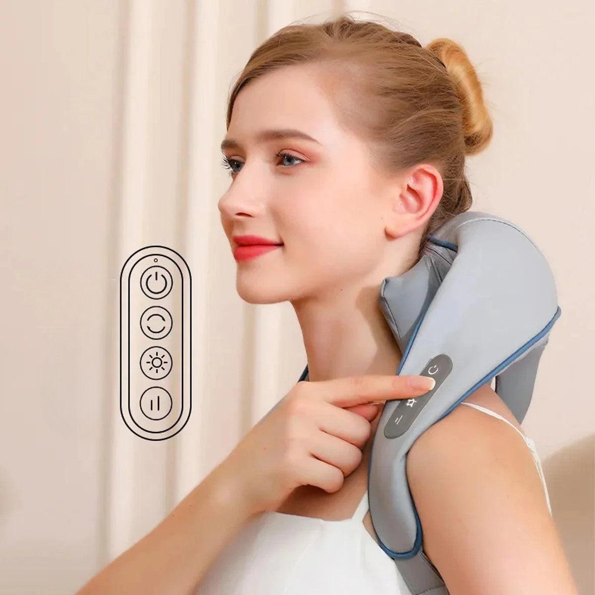 🌿 Massageador Shiatsu Ultra